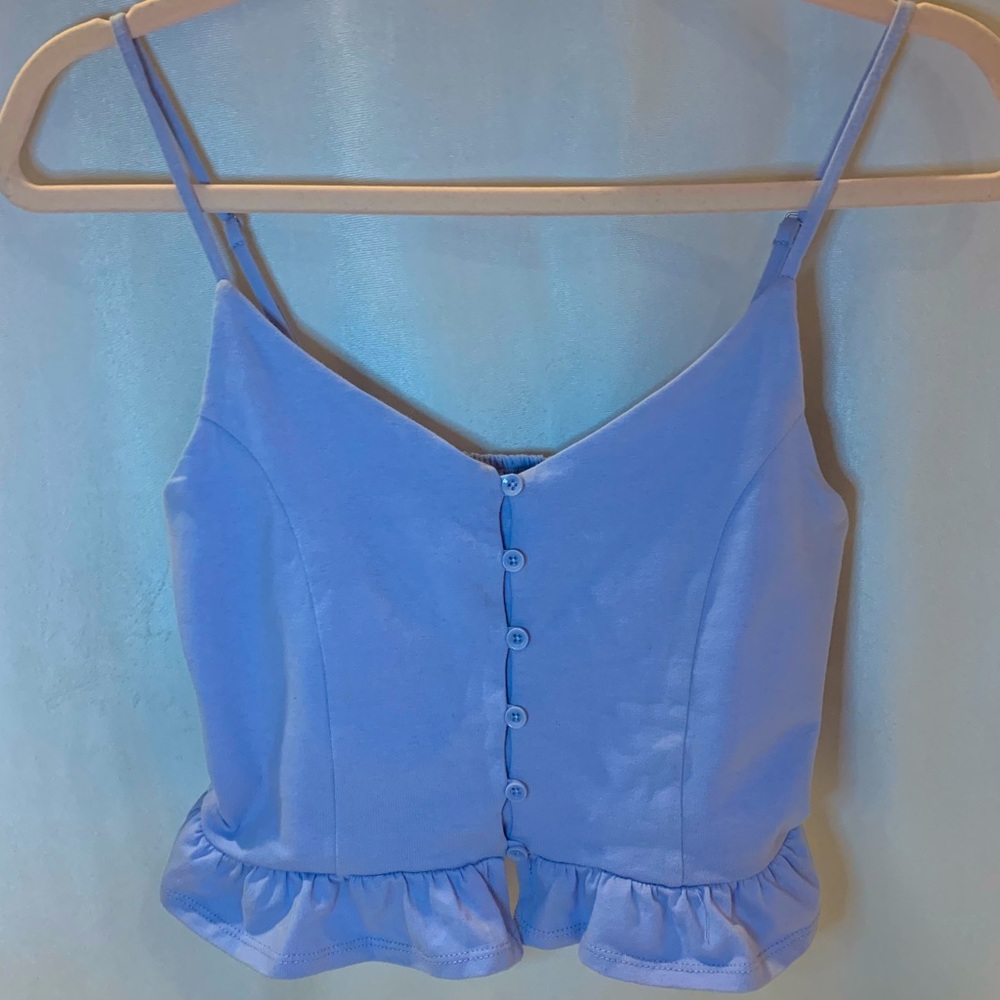 Periwinkle Cropped Cami